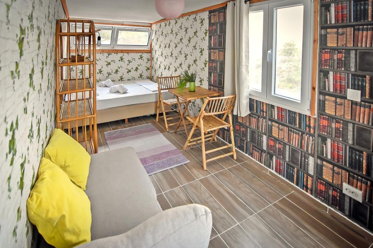 Drolma Ling Nature Cabins Theologos  Ngoại thất bức ảnh