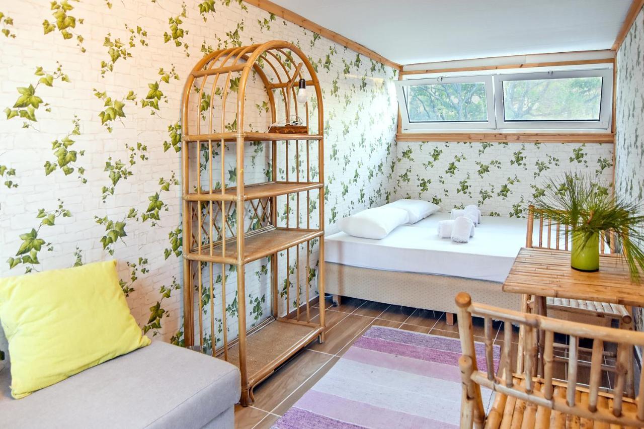 Drolma Ling Nature Cabins Theologos  Ngoại thất bức ảnh