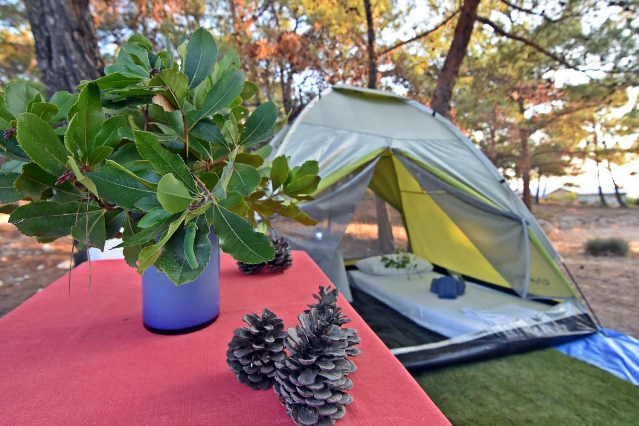 Drolma Ling Nature Cabins Theologos  Ngoại thất bức ảnh