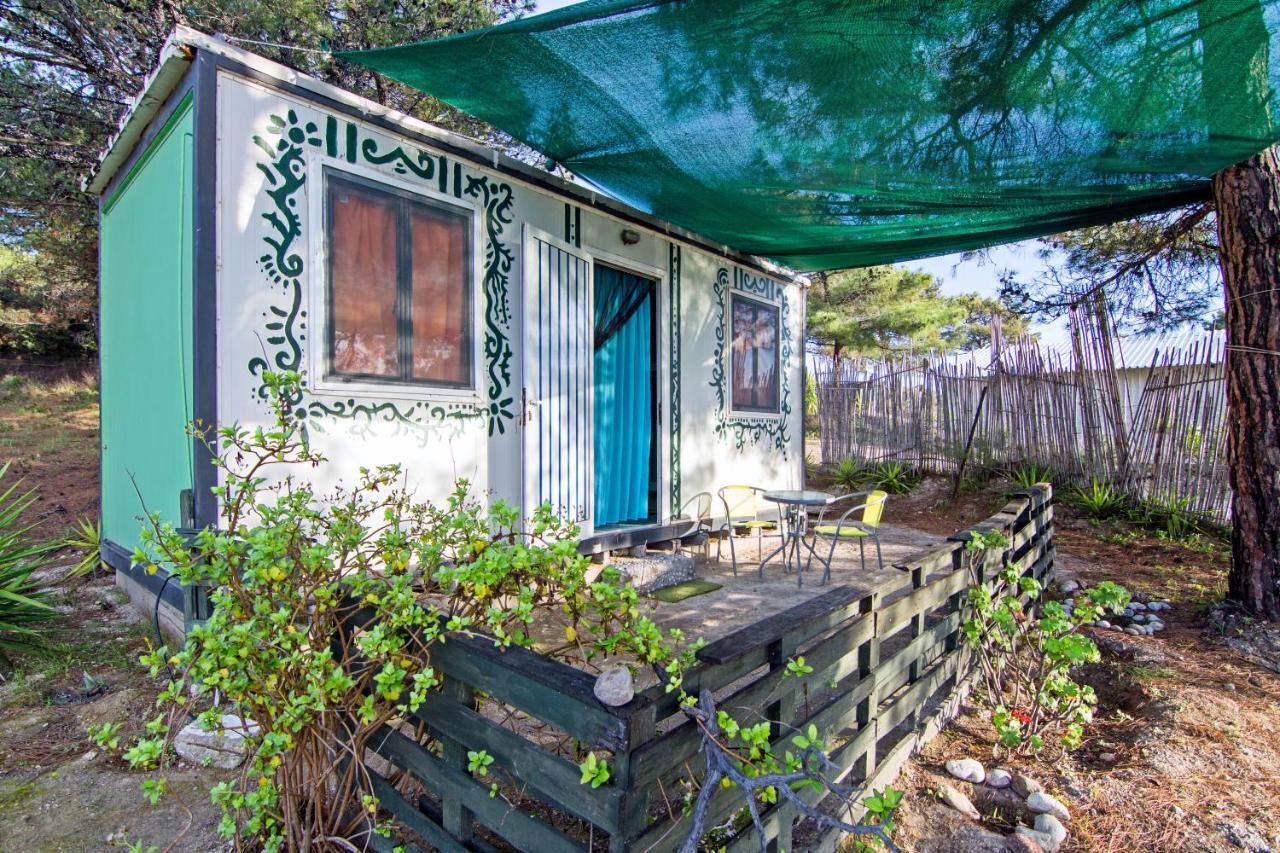 Drolma Ling Nature Cabins Theologos  Ngoại thất bức ảnh